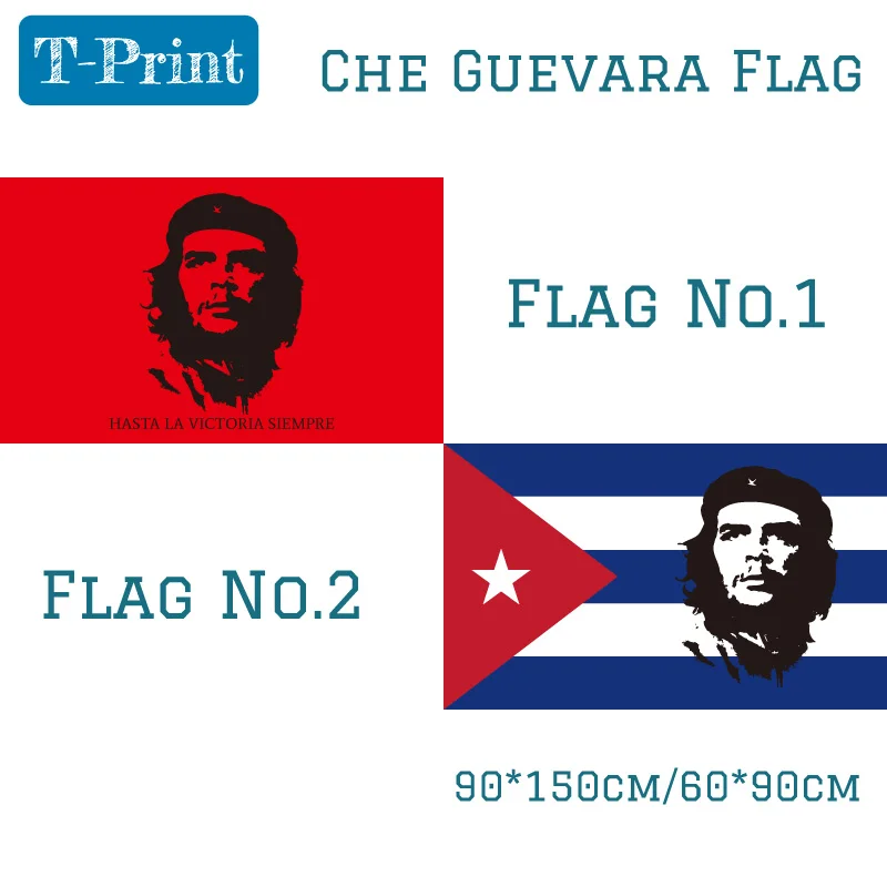 Che Guevara Polyester Tisch Schreibtisch Flagge