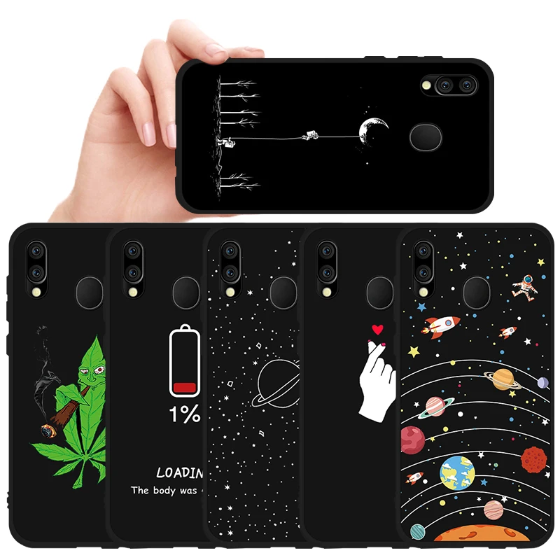 Full Protector Case For Samsung Galaxy M10 M20 M30 A10 A20 A20E A30 A40 A50 A60 A70 A2 Core A7 2018 A6S A8S Soft TPU Cover | Мобильные