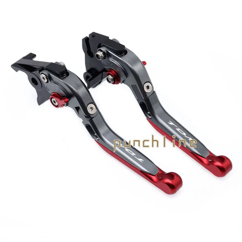 Логотип TDM для YAMAHA TDM 900 TDM900 2012- 2013 Аксессуары для мотоциклов Складной Выдвижная сцепные рычаги - Цвет: P