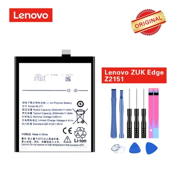 

Original Battery BL271 for Lenovo Z2 X/ ZUK Edge Z2151 akku Li-ion 3000/3050mAh+Repair Tools