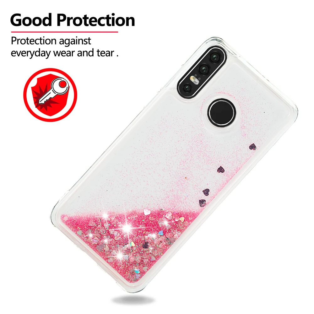 Чехол для Huawei P20 P30 Lite Pro блестящий прозрачный мягкий силиконовый чехол с