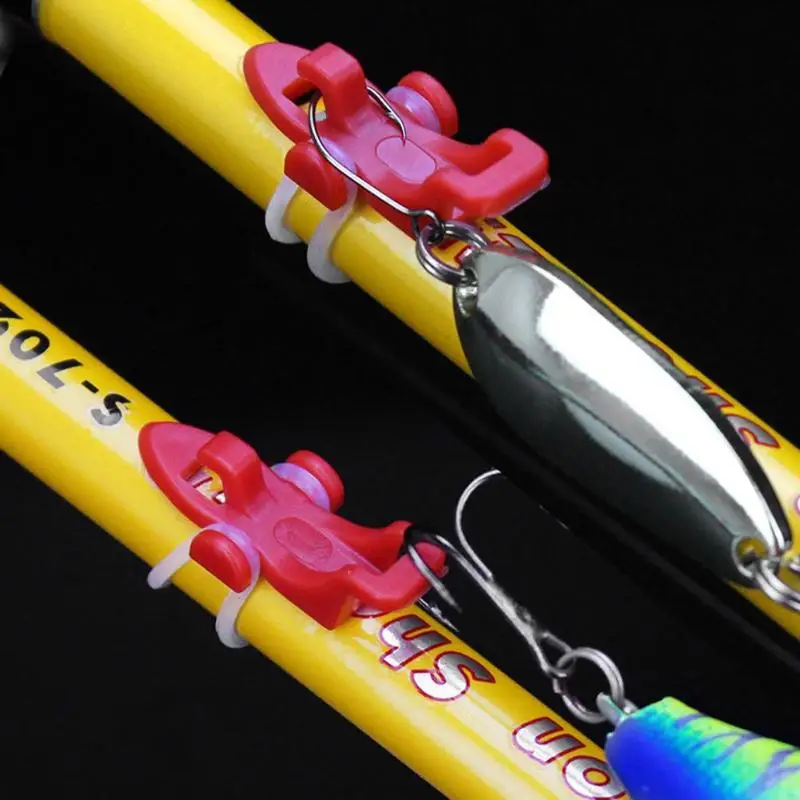 Fishing Hook Keeper Fishing Rod Lure Bait Safety Holder Plastic Hanger Fishhooks Safety Holder for Fishing Rod Pole Accessories Fishing Hook Keeper Fishing Rod Lure Bait Safety Holder Plastic Hanger Fishhooks Safety Holder for Fishing Rod Pole Accessories