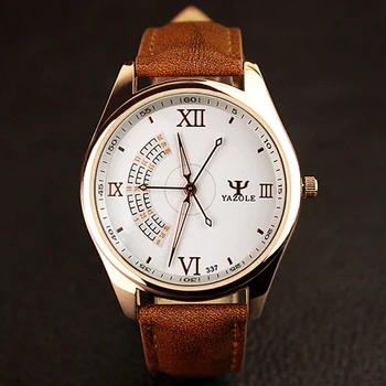 

337 Three Seconds Needle Men Watch Luxury Top Brand Business Male Quartz Wristwatch Leisure Fashion Leather Quartz Watch