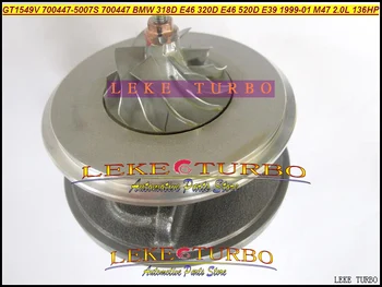

Turbo Cartridge Chra Core GT1549V 700447-5008S 700447-5007S 700447 Turbocharger For BMW 318D 320D E46 520D E39 1999-01 M47 2.0L