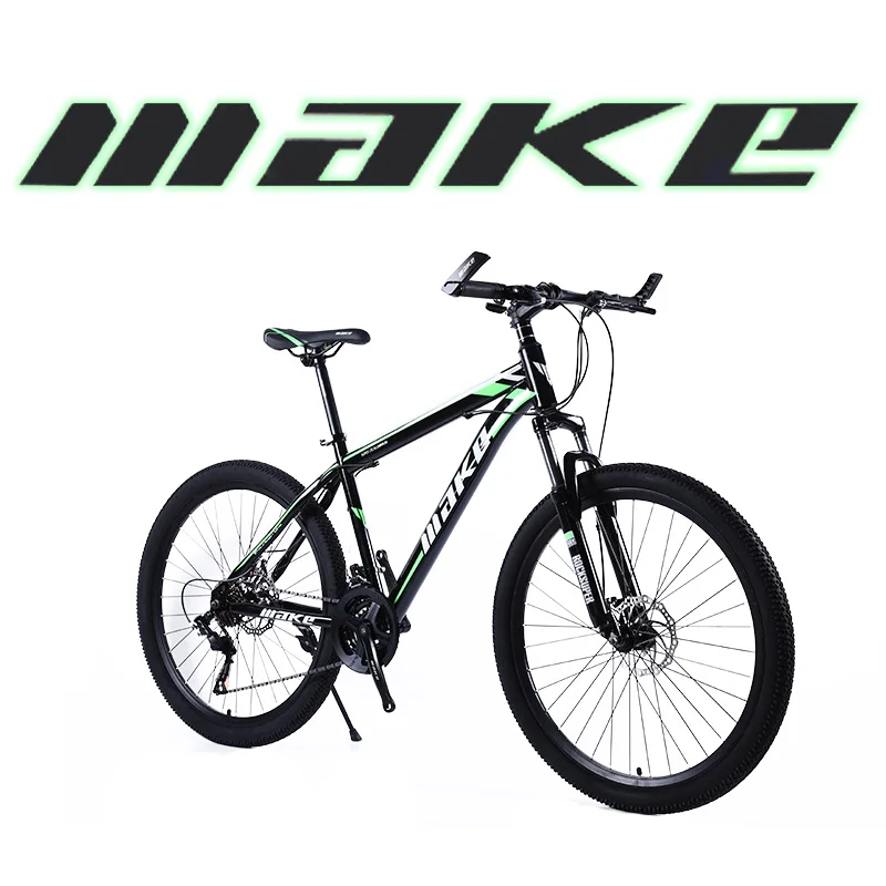 Sale Mountain Bike MAKE 26" 21 Speed Disc Brakes Steel Frame 2