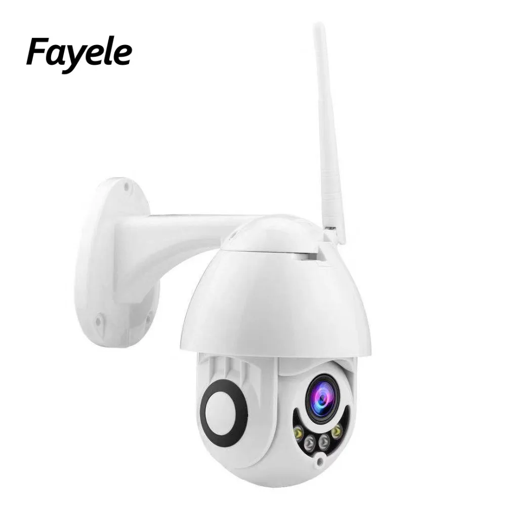 Домашняя беспроводная Wi-Fi камера наружная PTZ IP-камера 1080P скоростная купольная