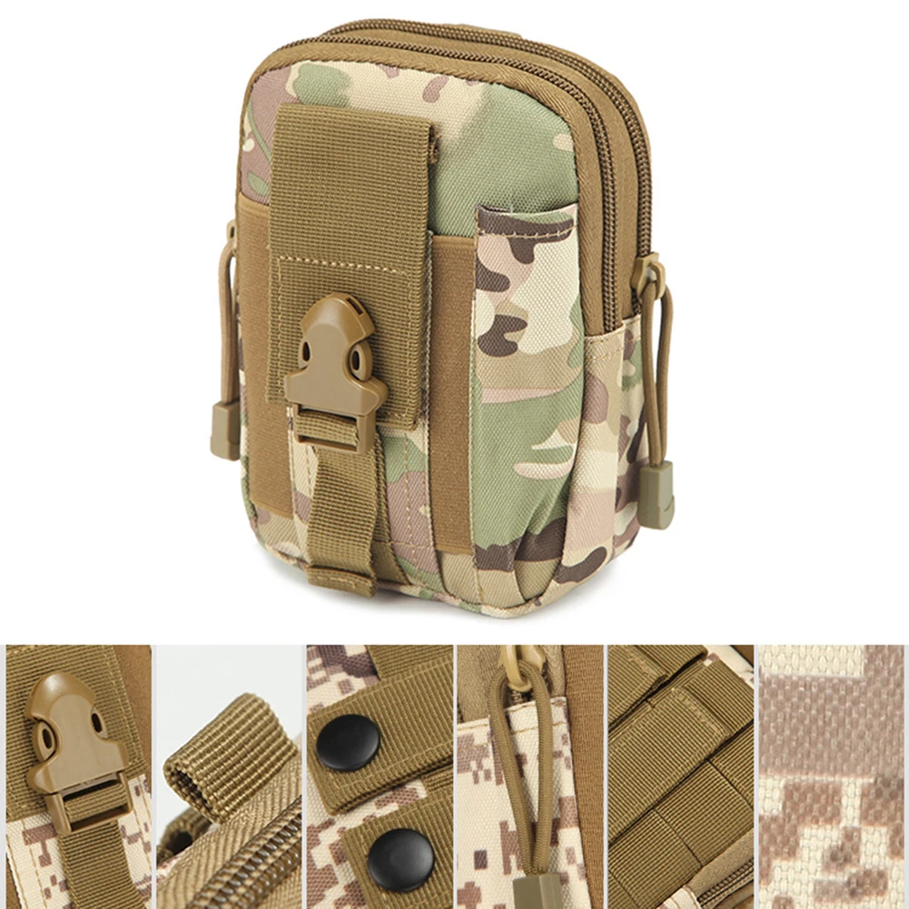 Открытый восхождение тактические EDC гаджет поясная сумка Военная Телефон Сумка для путешествий Для мужчин поясная сумка маленький пакет