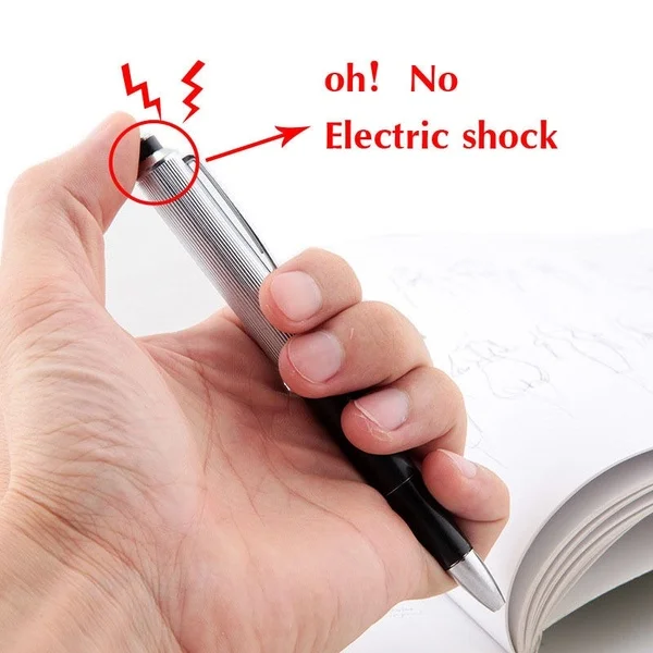 

NEW Fancy Shocking Ball Point Pen Electric Shock Toy Gift Joke Prank Trick Fun