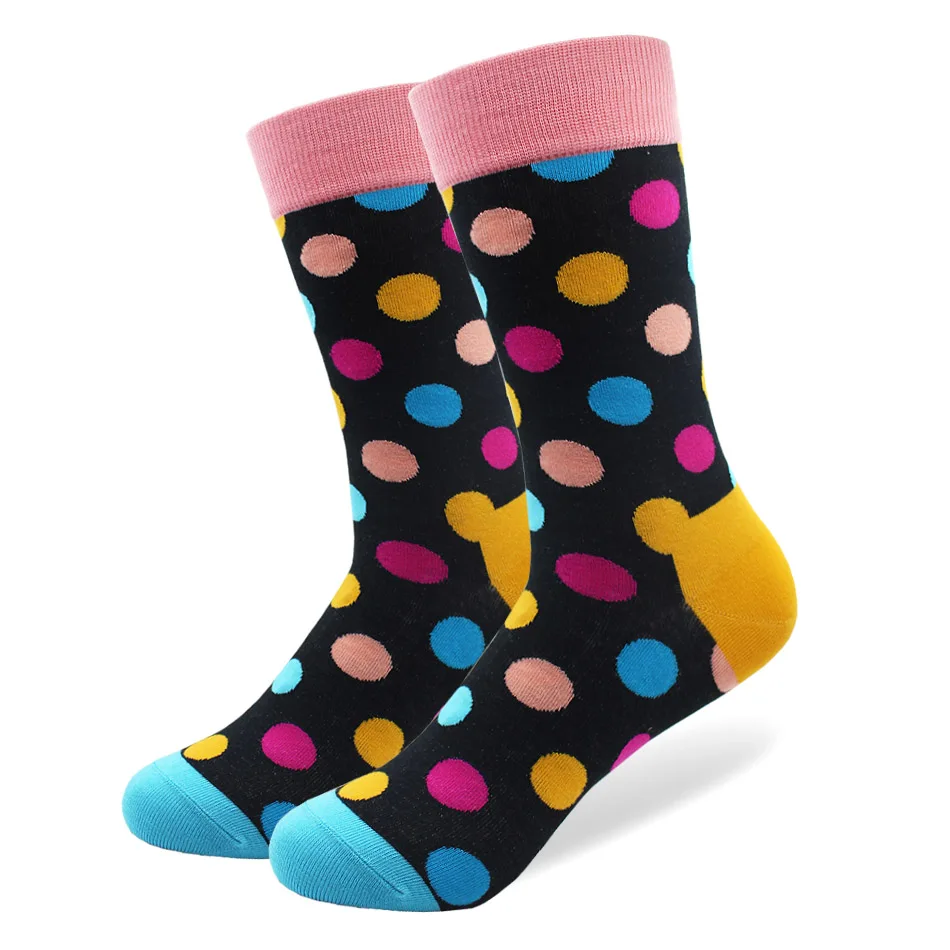 Funny Colored and High Quality Thermal Men' s Socks