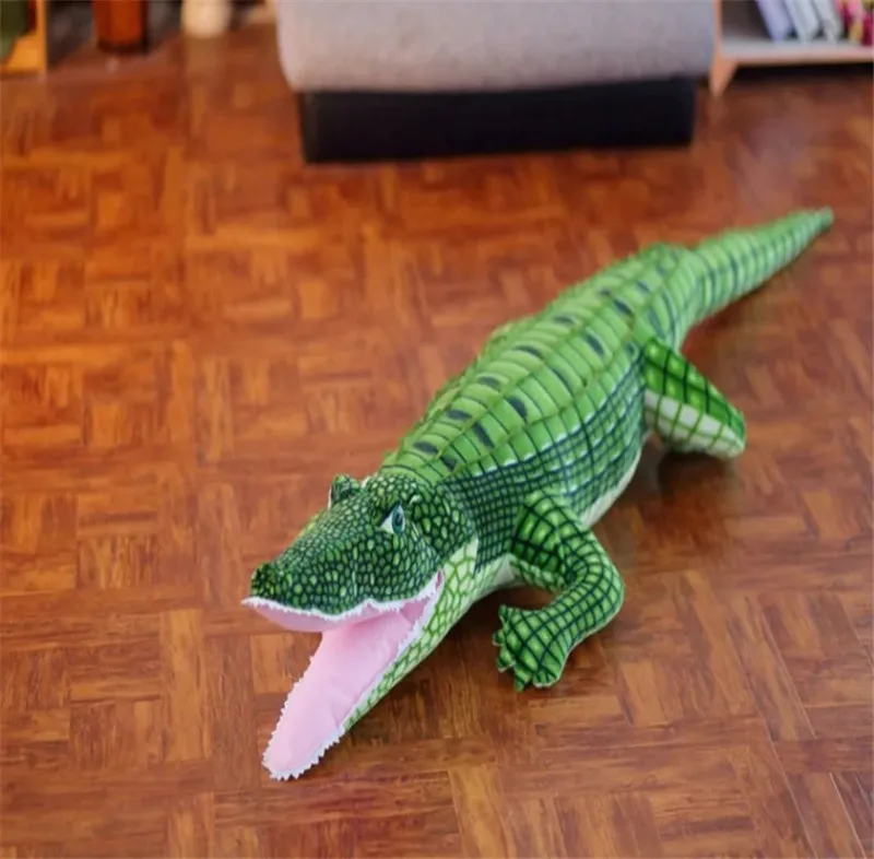 simulated crocodile plush toy5