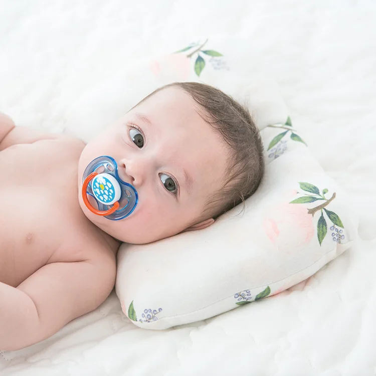 Baby Pillow Newborn Head Protection Cushion Baby Bedding Infant Nursing Pillow Toddler Sleep Positioner Anti Roll