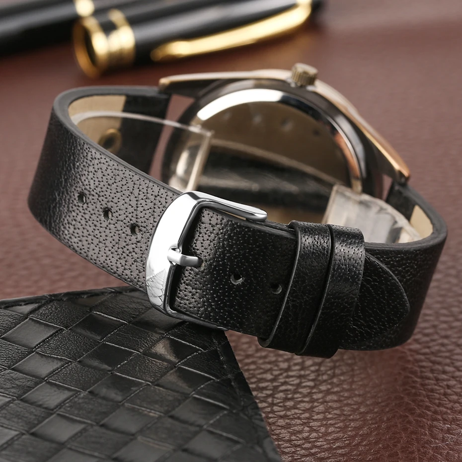 Retro Bronze Skull Head Skeleton Watch Men Clock Man Unique Punk Style Quartz Round Dial Creative Ghost Leather Men's Wristwatch 2018 (32)