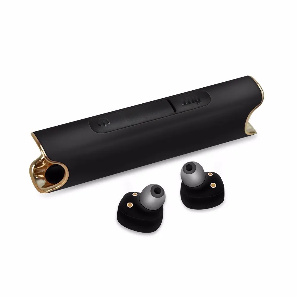 Black Okcsc Bluetooth Беспроводной наушники для телефона IPX7 Водонепроницаемый с Запасные Аккумуляторы для телефонов Магнитная стерео гарнитура для iPhone Android - Цвет: Black
