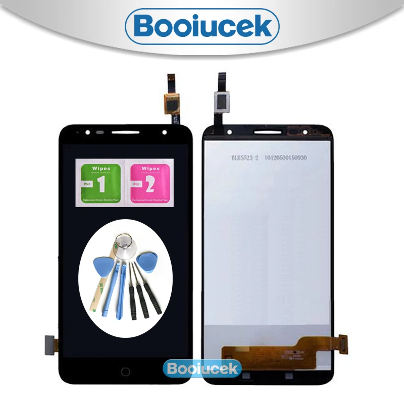 Высокое качество 5 ''для Alcatel One Touch Pop4 pop 4 5056a 5056 OT5056 ЖК-экран с кодирующий