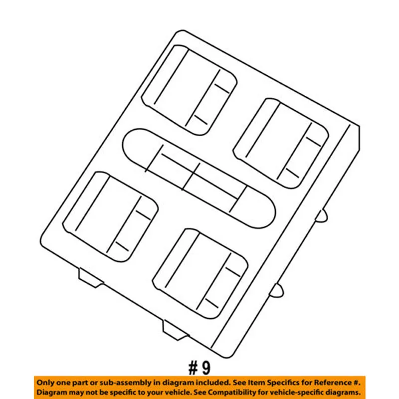 Высокое качество c 68156217AB для Jeep Wrangler 2011- автомобильный электростеклопереключатель
