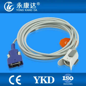 

Reusable OXI-TECH spo2 sensor for pediatric finger clip , 14pin/3m