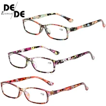 Новые очки для чтения с полной оправой, очки для дальнозоркости, мужские и женские очки с дальним зрением, ультра-светильник, черные, с прочностью+ 100 до+ 400