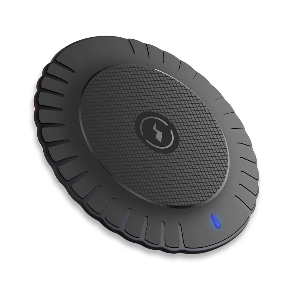 

Wireless Charger For iPhone Xs Max X 8 Mini Qi Wireless Charging Pad for Samsung S10 S9 Xiaomi Mi 9 Mix 3 Phone Wirless Charger