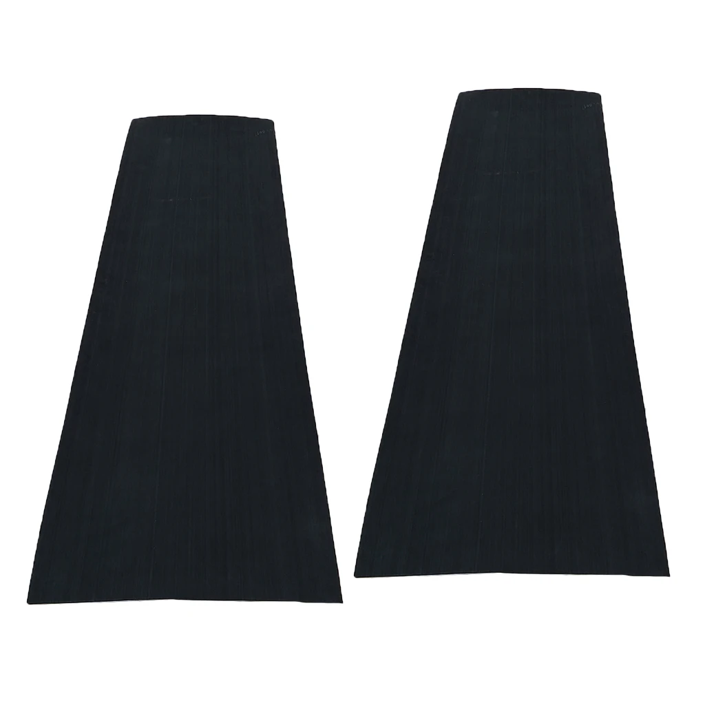 

2pcs Boat Teak Decking Sheet Marine Yacht Swimming Pool Pad Anti-slip Black