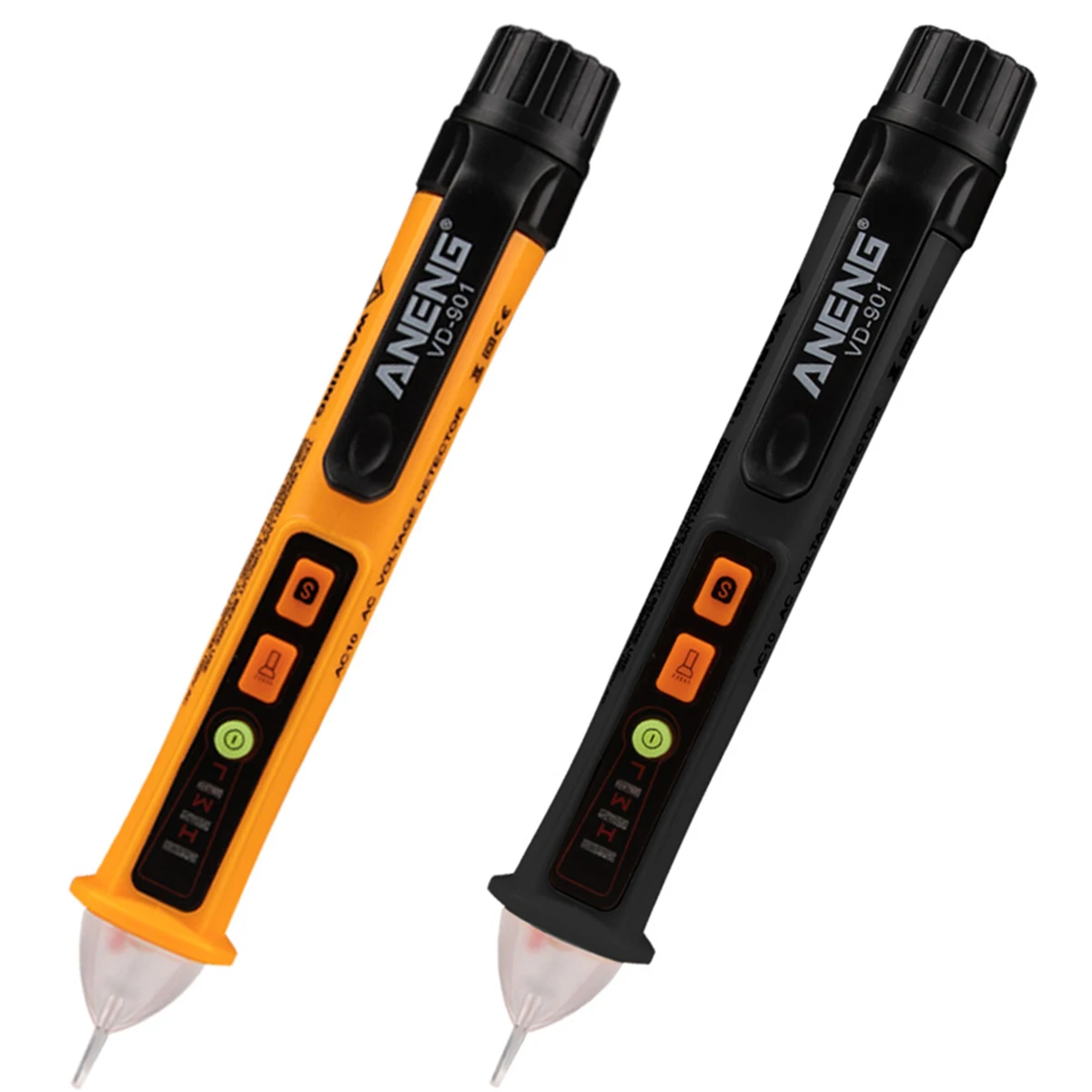 

VD901 NonContact AC Voltage Tester 12-1000V AC Current Voltage Detector Auto Power Off Electrical Test Pencil LCD Screen Display