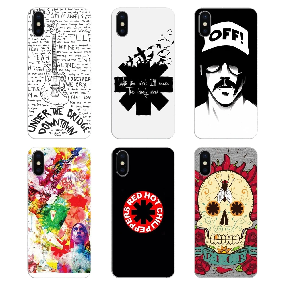 

Red Hot Chili Peppers Los Angeles Rock band Silicone Shell Cases For Samsung Galaxy Note 8 9 S9 S10 A8 A9 Star Lite Plus A6S A9S