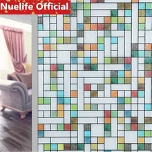 60x200 см цвет неправильный геометрический узор окно стеклянная пленка ванная комната Гостиная Офис на балконные окна стекло дверь пленка