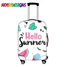 NOISYDESIGNS Cute Luggage Cover Suitcase Hello Summer Designs Suitcase Protective Covers Pineapple Ice cream Trolley Case Cover NOISYDESIGNS Cute Luggage Cover Suitcase Hello Summer Designs Suitcase Protective Covers Pineapple Ice cream Trolley Case Cover