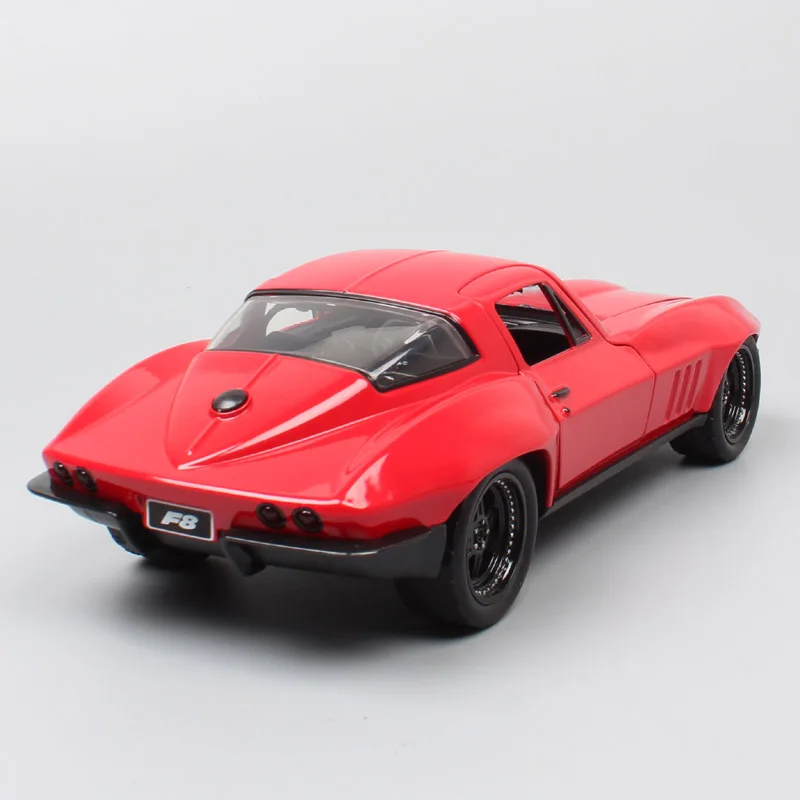 Детский 1:24 Jada the letty CHEVY Corvette 1966 Chevrolet Diecasts тачки Модель Масштаб Авто Игрушечная машина эскизы игра автомобиль сувенир