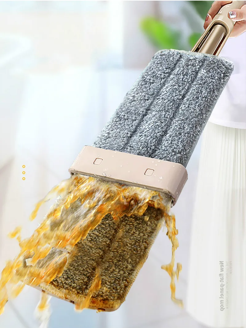 Online 2019 Lavado de Manos gratis fregona perezosa limpiador mágico exprimidor automático de limpieza del hogar deshidratación automática