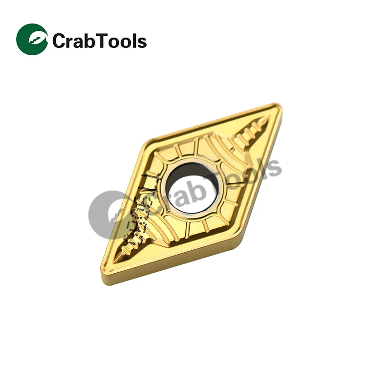 

Crab Tools Teagutec 10PC DNMG150608 EM TT9080 Metal Turning Lathe Tools Turning Cutter Carbide Insert CNC Tool Tip Machine