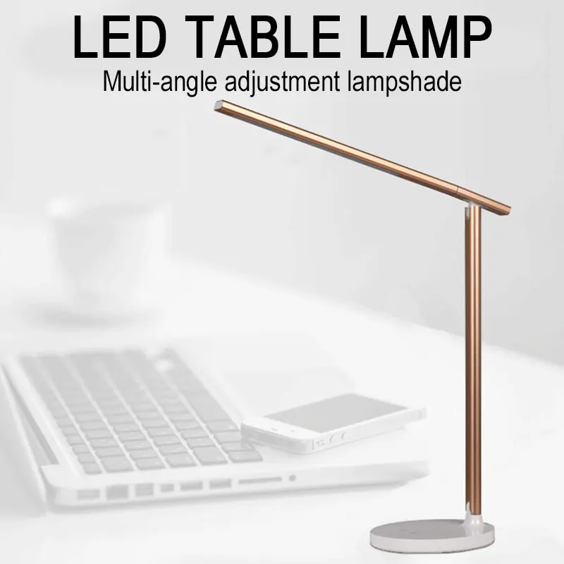 

Touch LED Table Lamp Design Fashion No Flash Frequency Stepless Dimming Soft Light Technology for Support USB Power Supply
