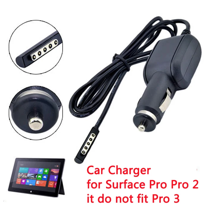 

New 12V 3.6A Car Power Supply Adapter Charger for Microsoft MS Surface Pro 1 2 10.6" For Surface 2/RT/PRO/PRO2
