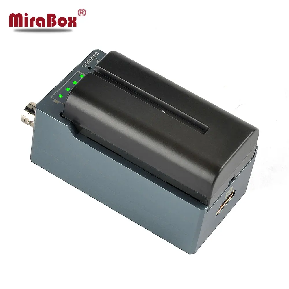 Mirabox 3 г Mini HDMI конвертер SDI адаптер Поддержка 1080 P Full HD с Батарея зарядка SD SDI/hd sdi/3G