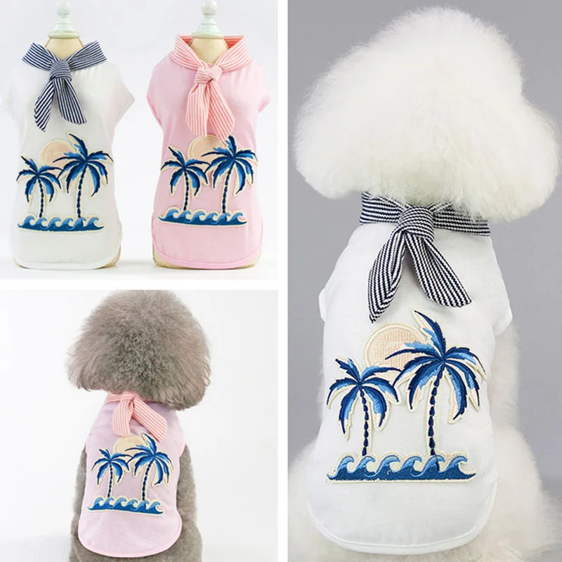 

Puppy Cotton Vest Small Pet Shirt Clothes Cute Pet Dog Clothes Soft Dogs Vests Summer Dogs Clothing Outfit