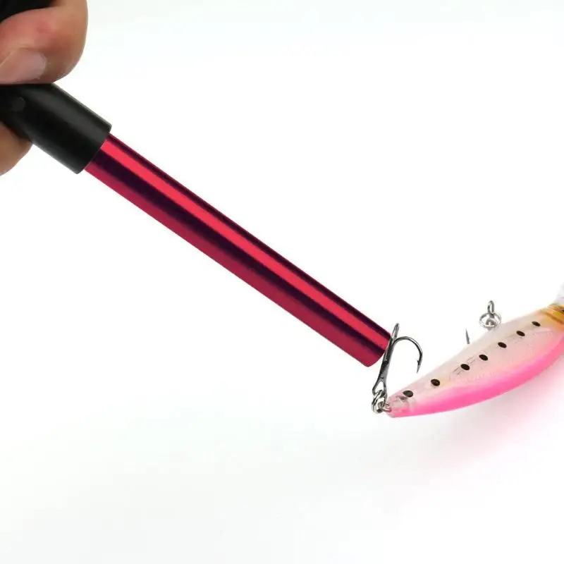Portable Aluminum Fish T-type Baits Picker Hook Out Extractor Fishing Tools
