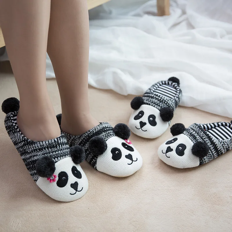 Winter Children's Cotton Warm Slippers Family Slippers Boys Girls Home