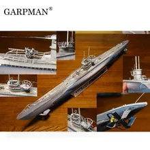 Вторая мировая война немецкая подводная лодка U U-BOOT U96 3D бумажная модель