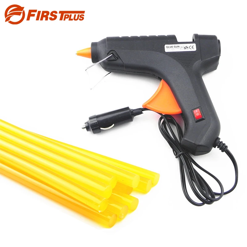 Hot Melt Glue Gun + 10 Pieces High Adhesive Glue Sticks For Automotive