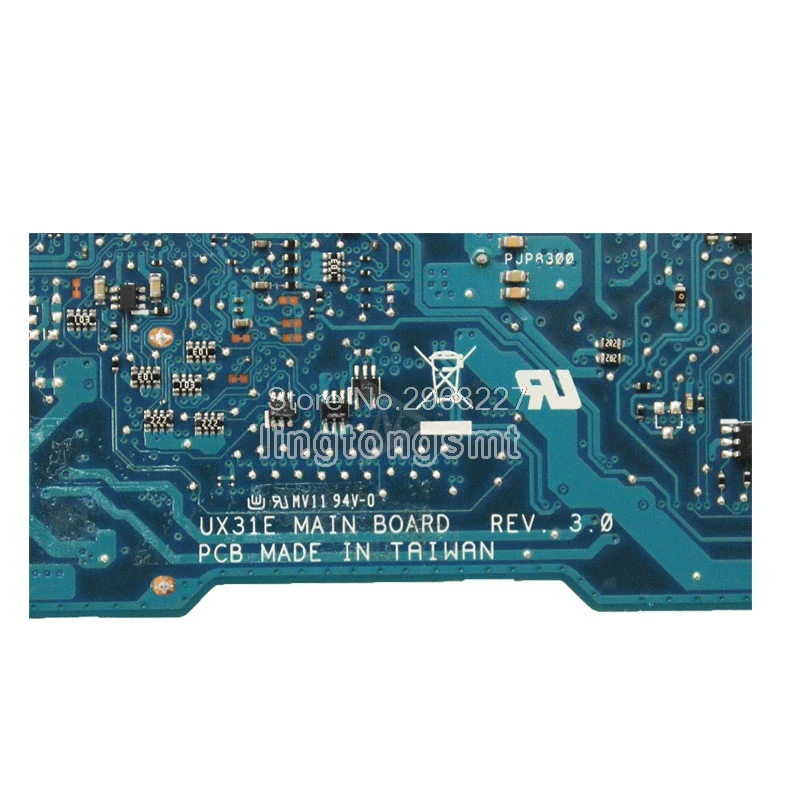 UX31E اللوحة REV3.2 i7-2677 4G الذاكرة ل ASUS UX31E اللوحة المحمول UX31E اللوحة UX31E اللوحة اختبار 100% موافق