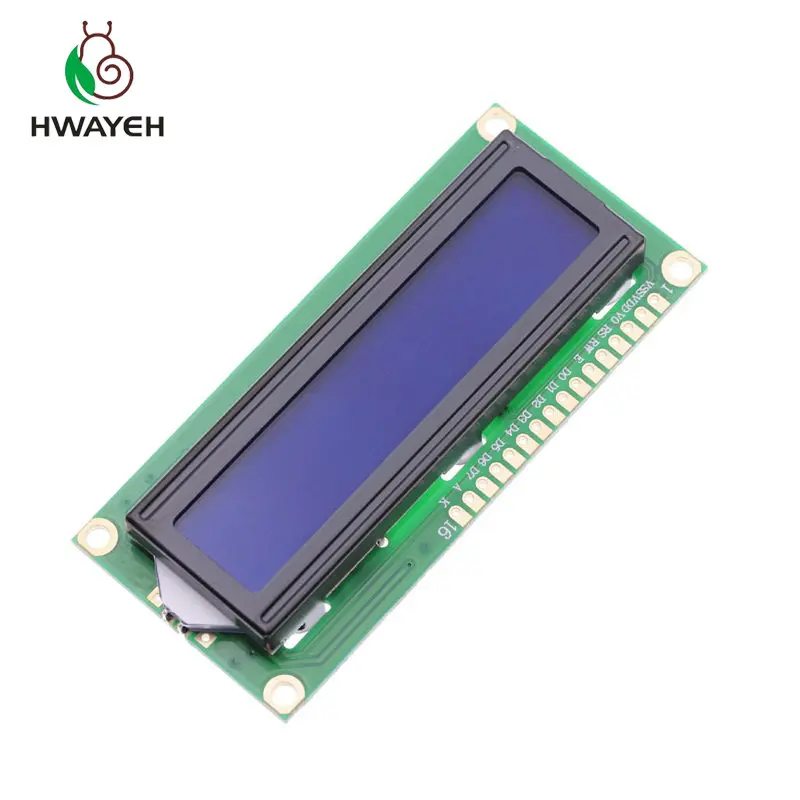 1 шт LCD 1602 монитор 5V синий экран и белый код для arduino|lcd1602 lcd|lcd monitor 1602lcd |