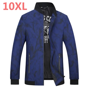 

Spring jacket Large size men's clothing Add fertilizer to increase Thin section jacket Men's business casual big size jacket