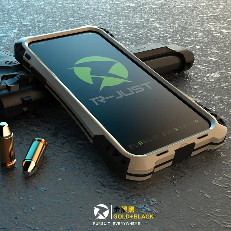 Comprar Funda protectora de Metal de aluminio de fibra de carbono Gorilla a prueba de golpes para iphone 7 8 6S 6 Plus 5 5S SE