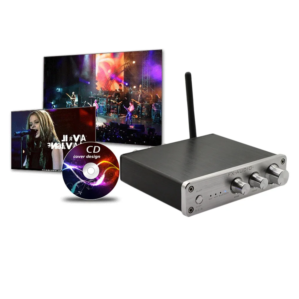 FX Audio XL 2.1BL TPA3116D2 NE5532 HIFI аудио высокой мощности Bluetooth 4 0 CSR8635 мультимедийный