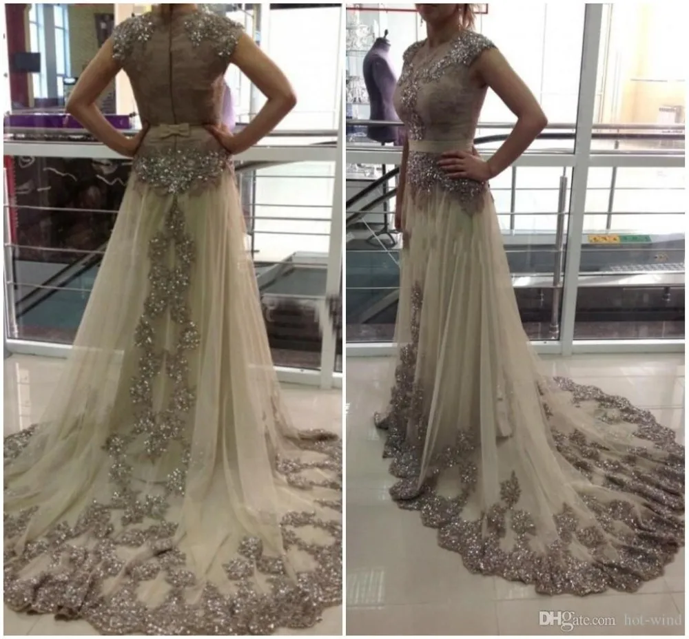 Блесток Элегантный длинный 2019 Новый Vestido De Novia Формальные Плюс размеры Кристаллы с рукавами серебро блёстки мать невесты платье