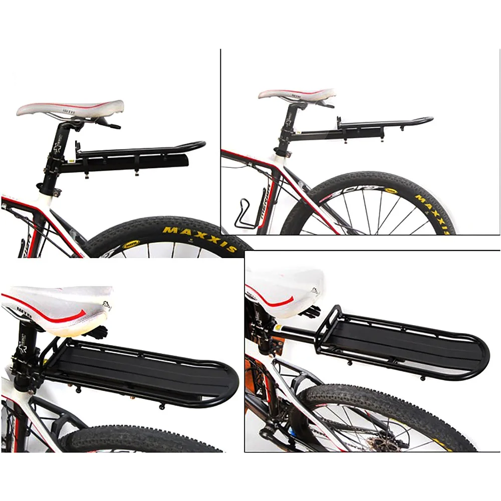 Велоспорт MTB велосипед перевозчик задний багажник полка кронштейн алюминиевый сплав