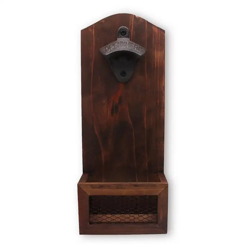 Rustic Home Vintage Cast Irob Wall Mounted Beer Bottle Opener