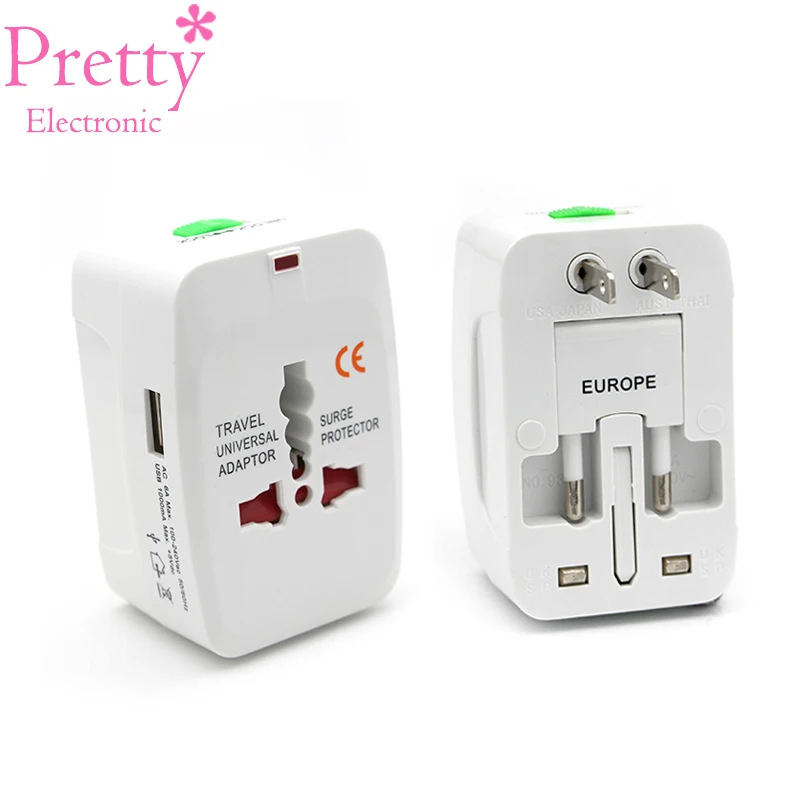 

USB Charging Port Universal Worldwide Convenient Plug Travel Abroad Charger Power Commercial UK AU US EU Adapter New Arrivals