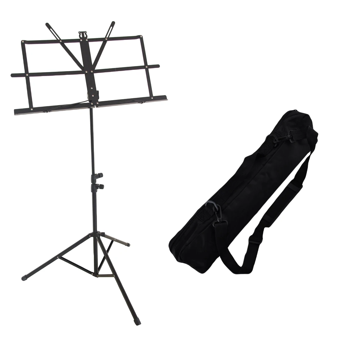 Foldable Sheet Music Tripod Stand Holder Adjustable Ultra Light with