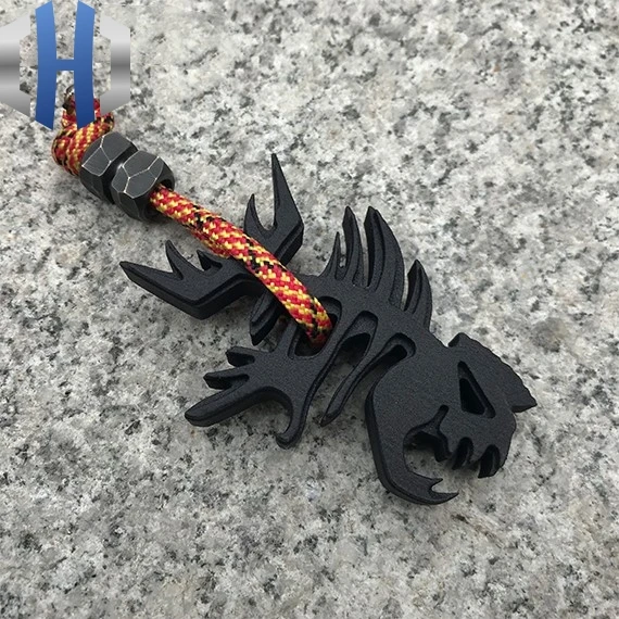 

Hand-toothed Fish Key Pendant To Play EDC Flying Fish Pendant Tools
