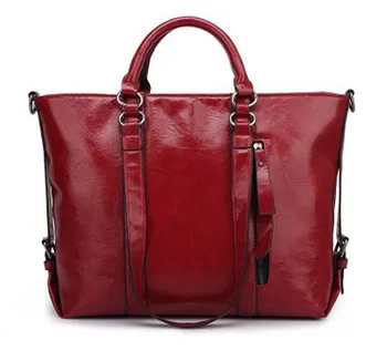 

Women Handbags Vintage Bags Retro PU Leather Tote bolsas For Girl Large Handbag Women Casual pacote 2019 new